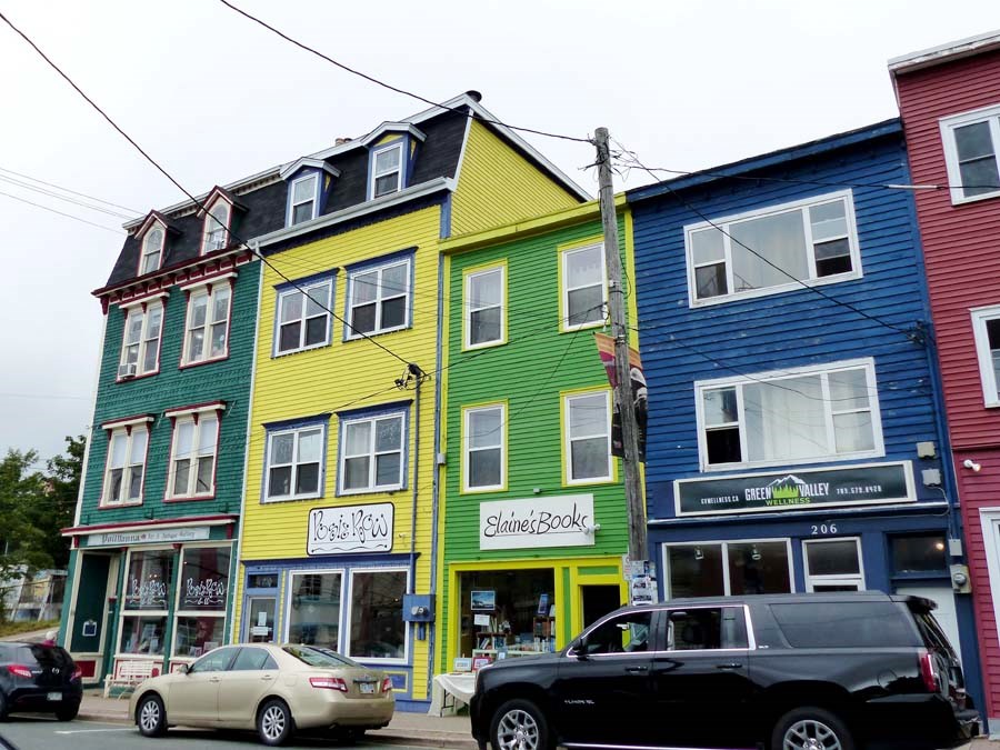 Colorful Duckworth Street, St. John's, Newfoundland Canada-koking